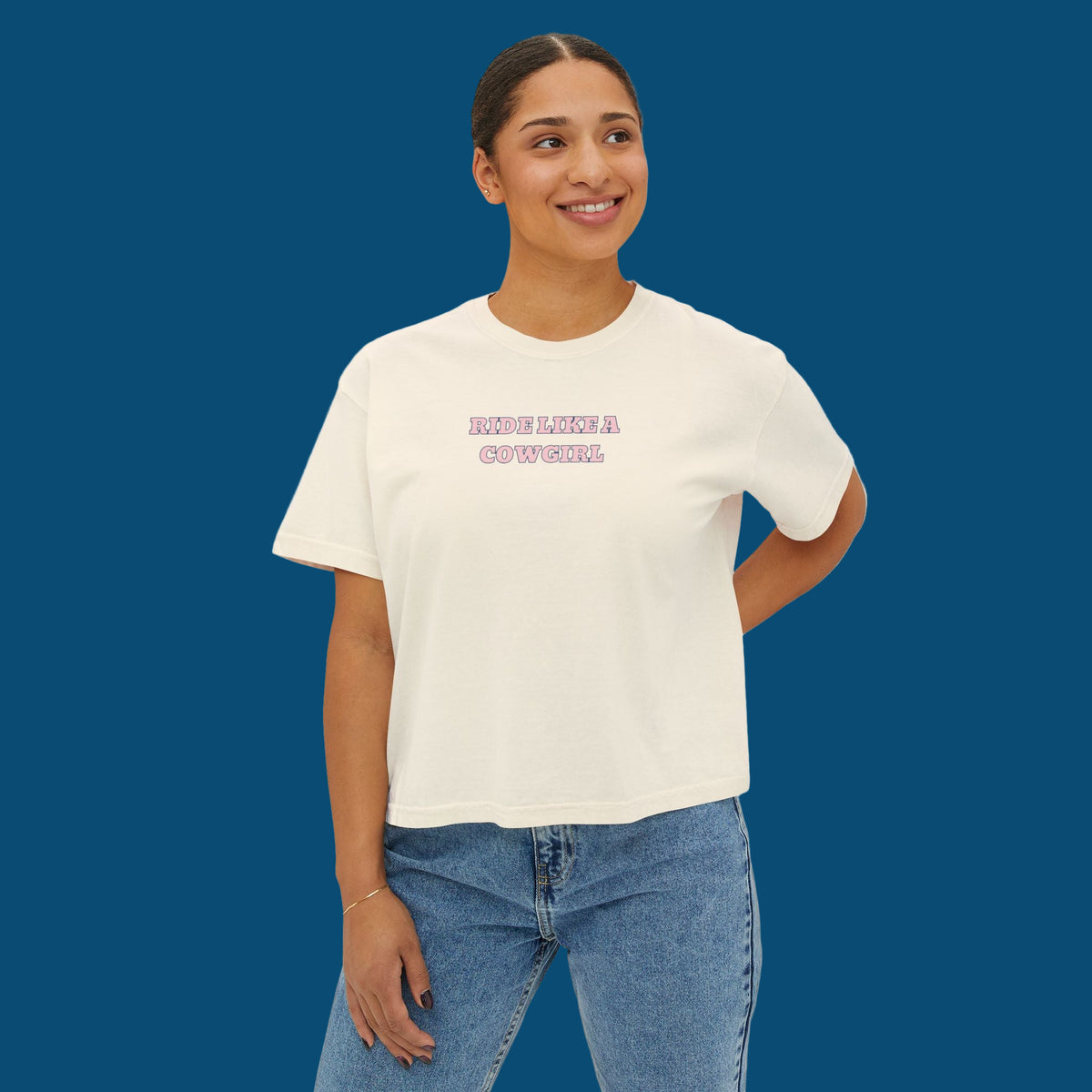 Wild Hearts & Spicy Books cropped t-shirt
