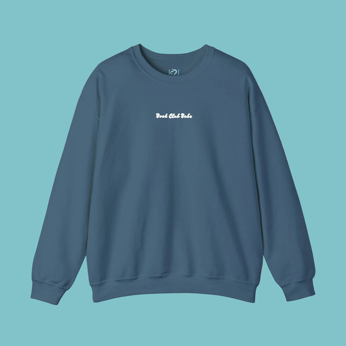 She Reads Embroidered Crewneck