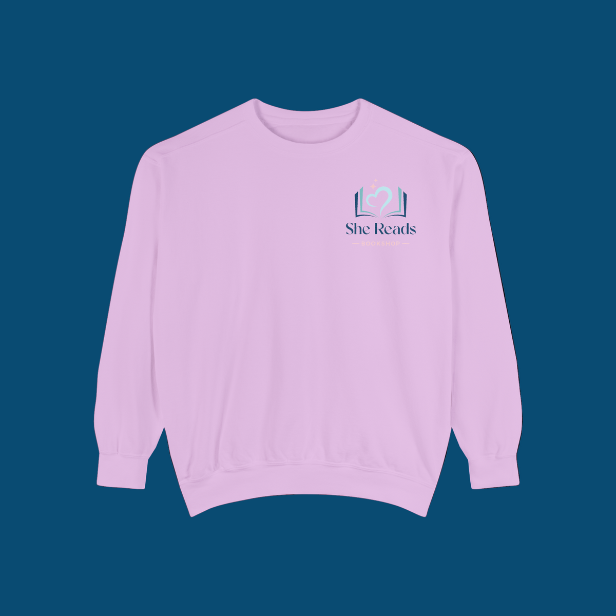 She Reads Logo Crewneck