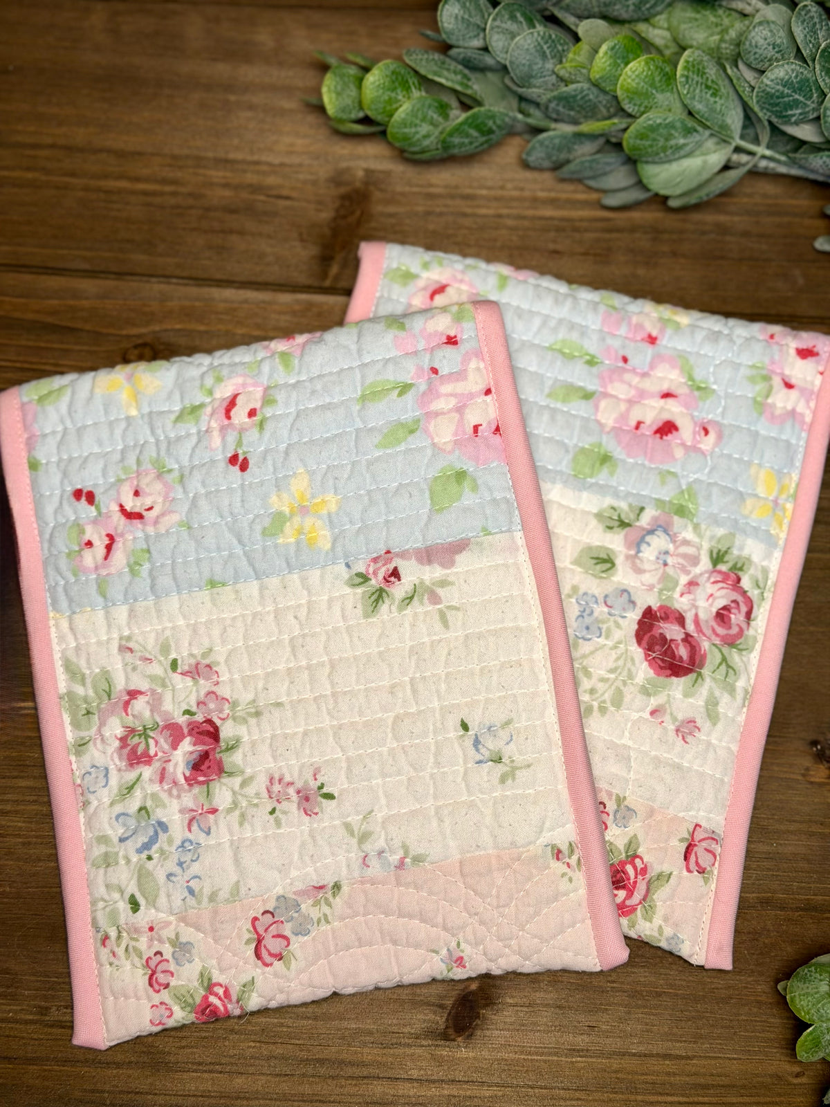 Quilted Floral Kindle Sleeve