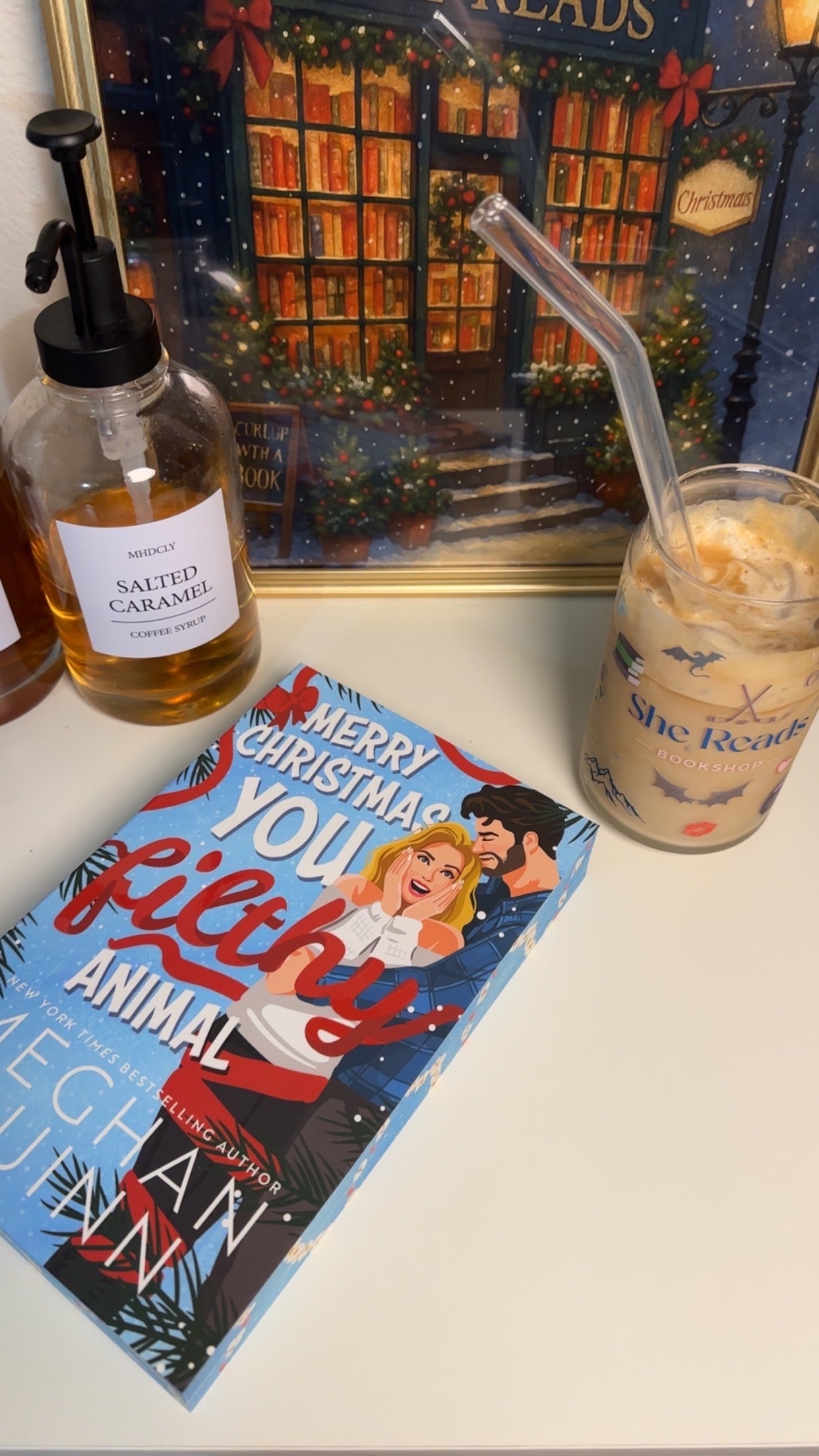 Bookish She Reads Glass – 16oz