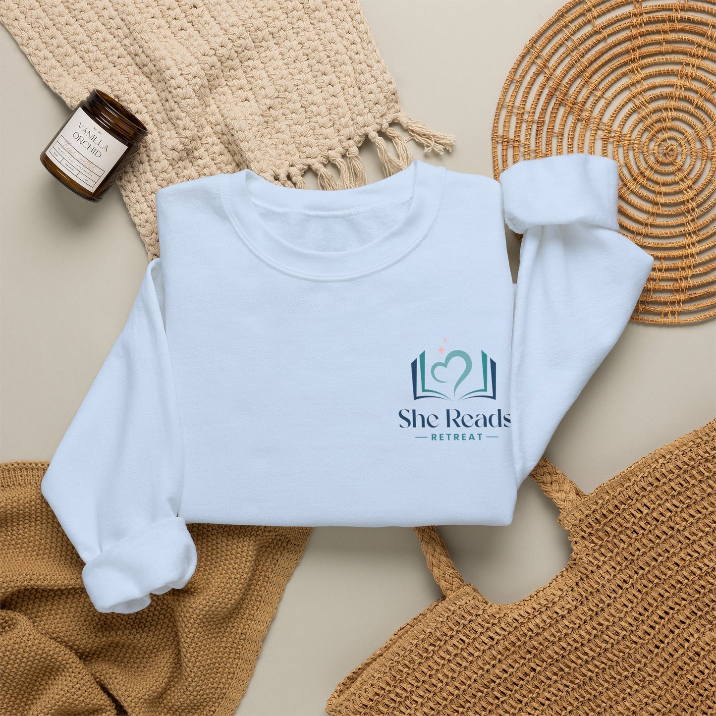 She Reads Retreat 2026 Crewneck