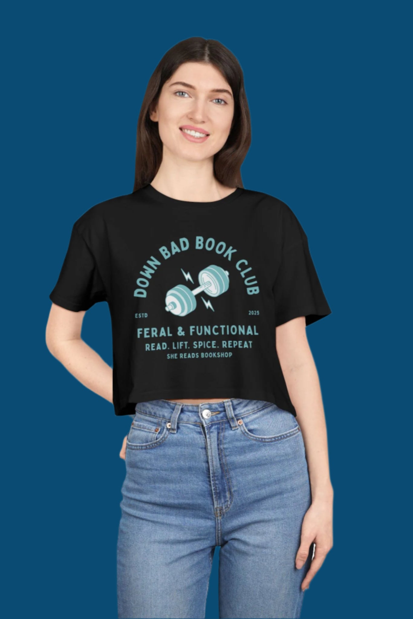 Down Bad Book Club Crop