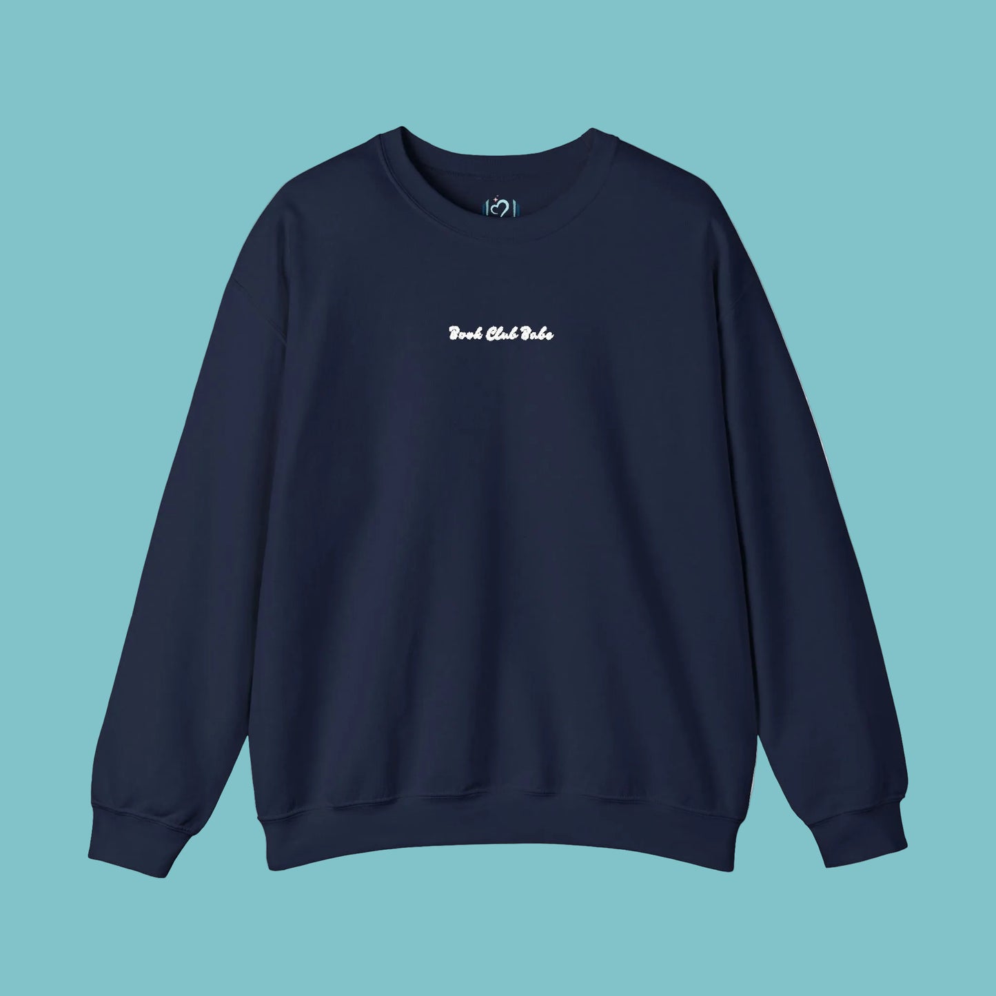 She Reads Embroidered Crewneck