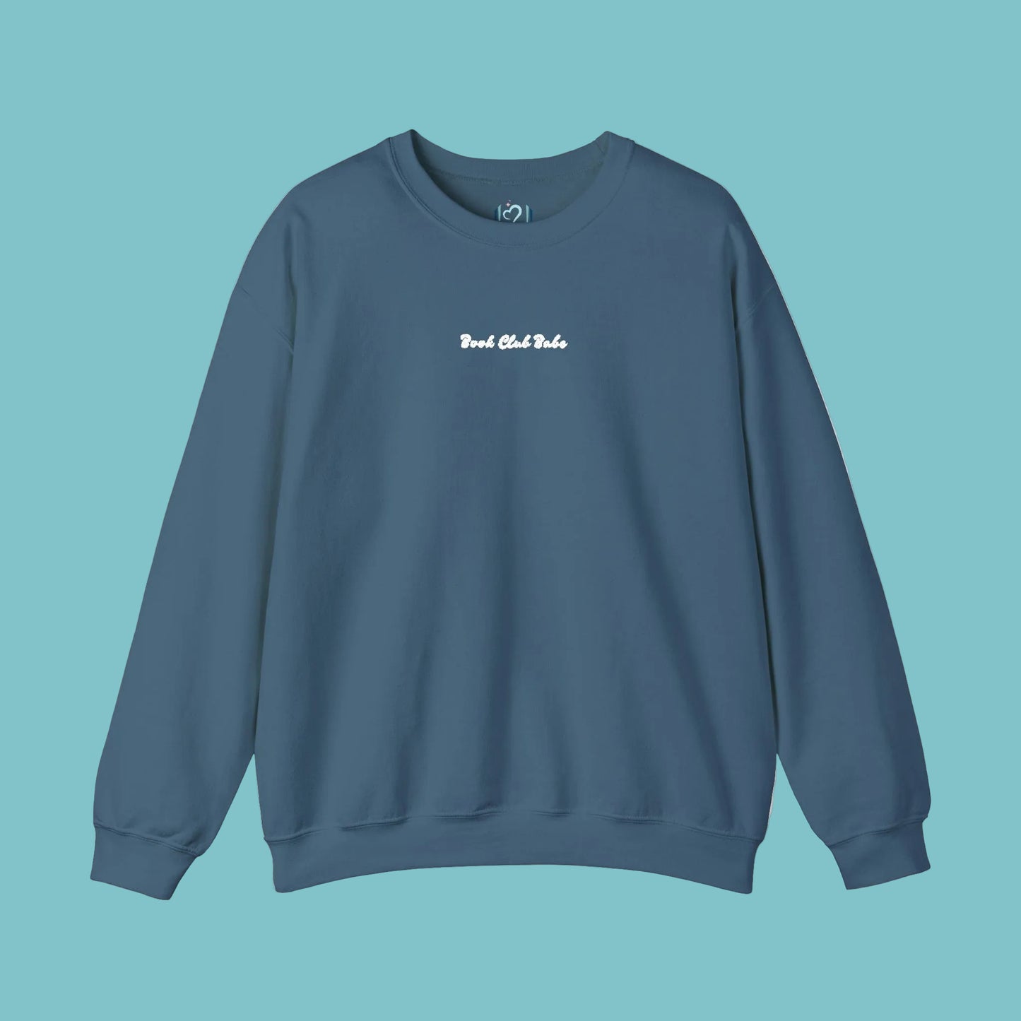 She Reads Embroidered Crewneck