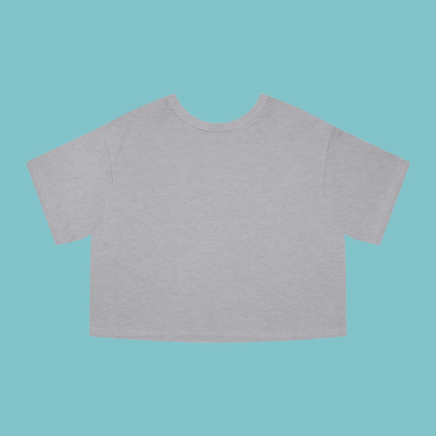She Reads by The Sea - cropped t-shirt