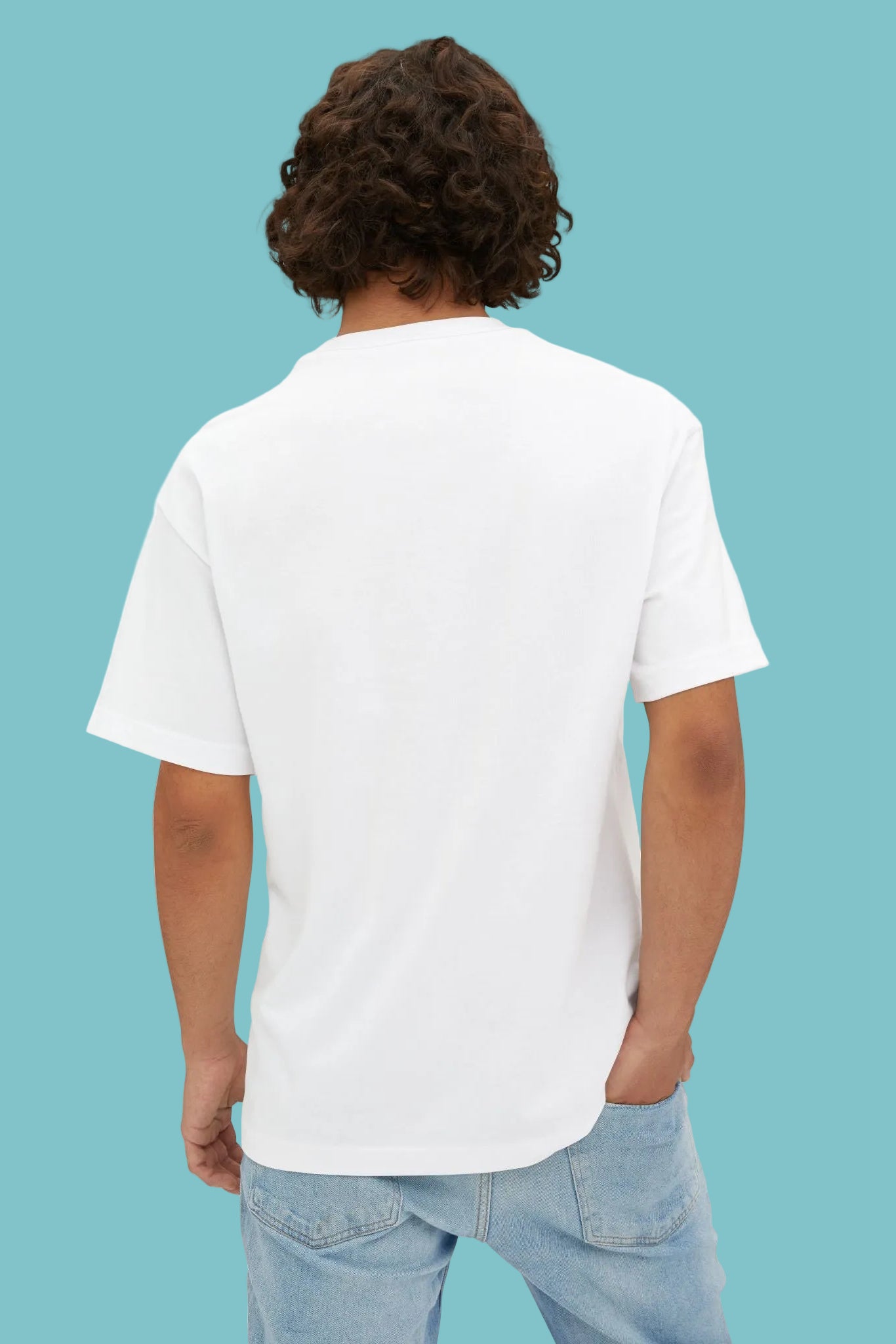 She Reads Bookshop Tee — Cozy Reading Logo Oversized T-Shirt