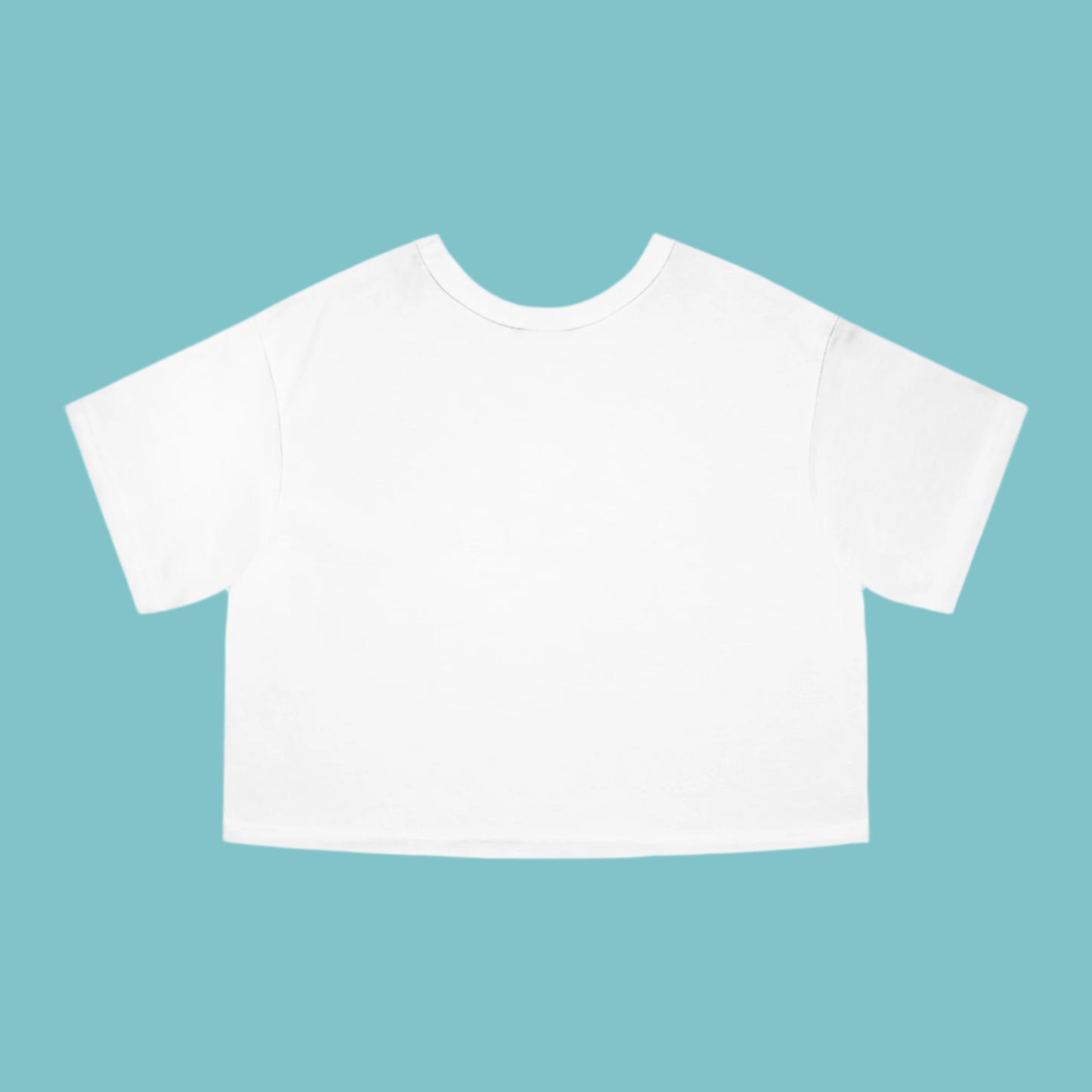 She Reads by The Sea - cropped t-shirt