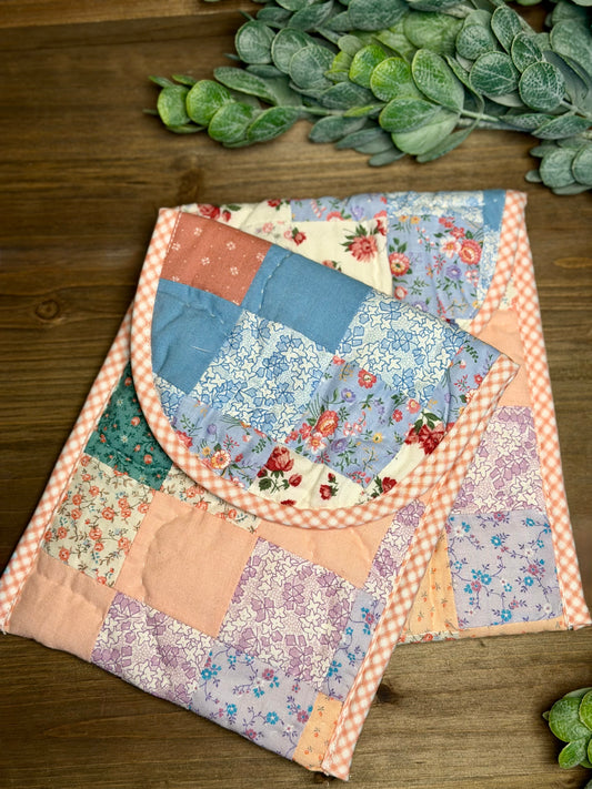 Quilted Floral Kindle Sleeve