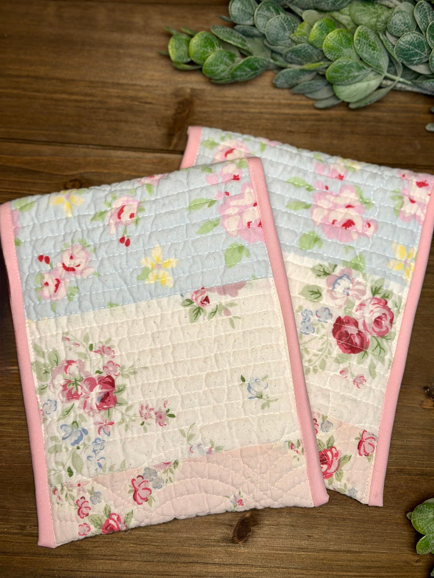 Quilted Floral Kindle Sleeve